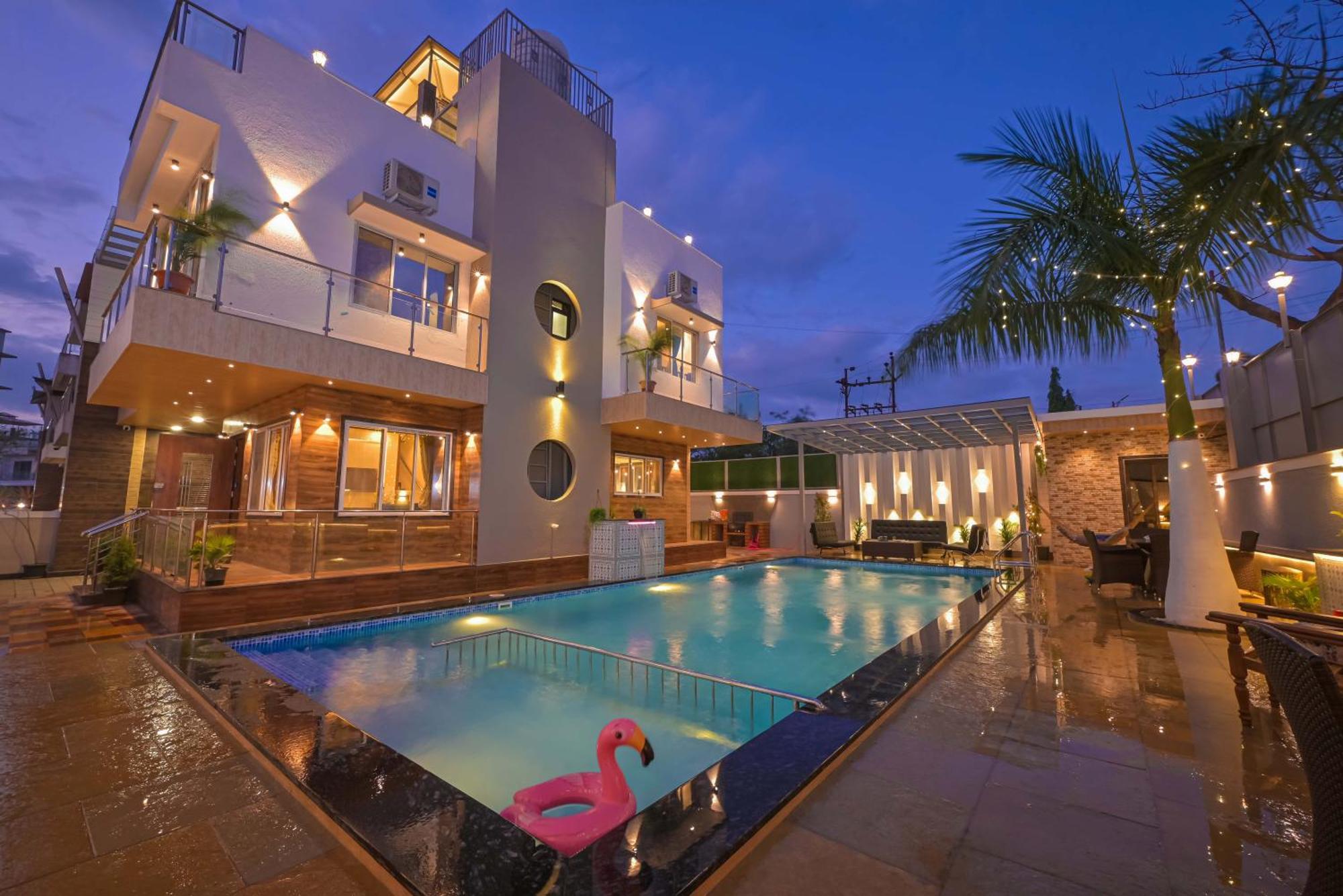 Azure Retreat Villa By Tropicana Stays Lonavala Exterior photo