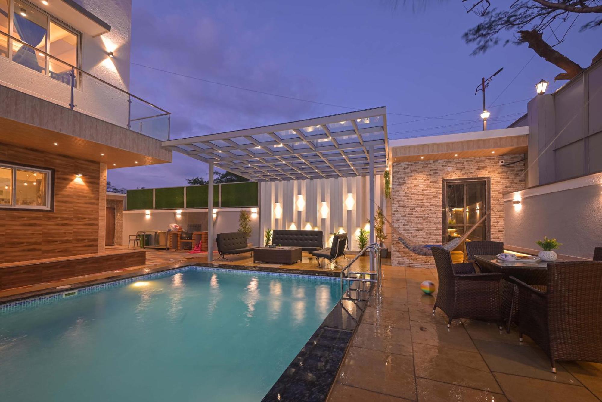 Azure Retreat Villa By Tropicana Stays Lonavala Exterior photo